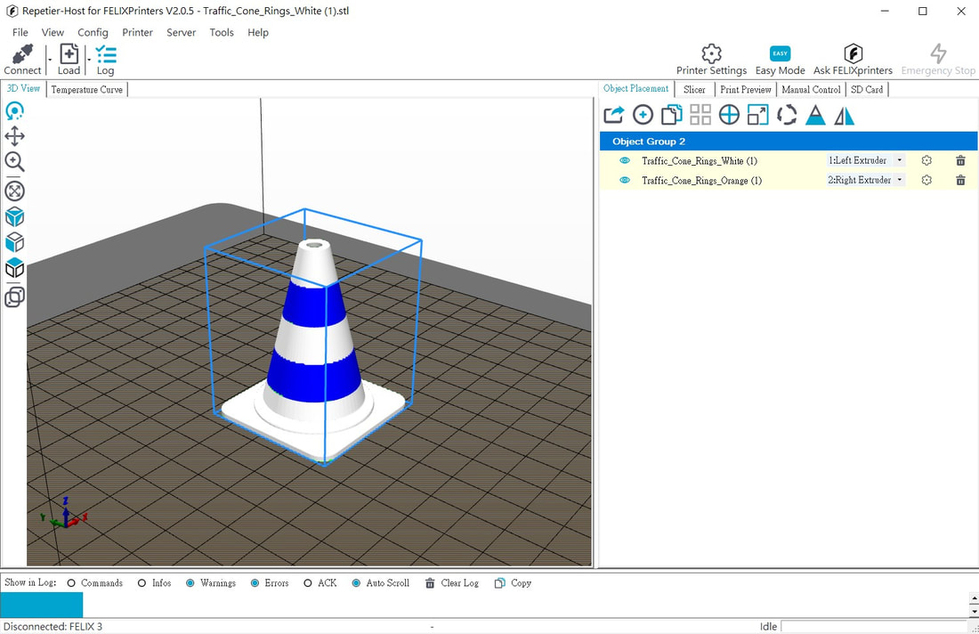 Repetier-Host 3D切片軟件打印雙色模型3.jpg